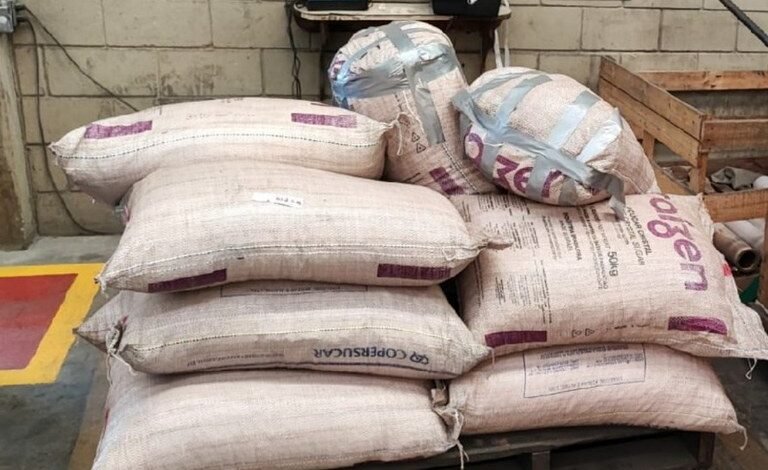 Polícia Federal realiza ação após apreensão de 612 kg de cocaína