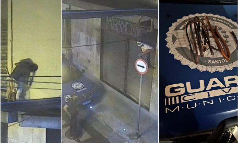 GCM de Santos detêm dois após furtos nos últimos dias
