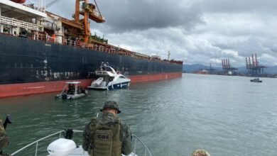 cocaína casco navio