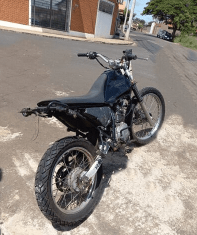 Moto furtada é encontrada por Guarda Municipal