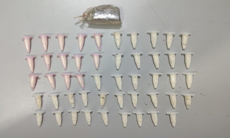 Homem é preso com drogas após perseguição