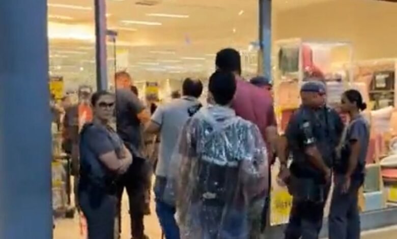 VÍDEO - Casal faz refém e Shopping é cercado pelo GATE