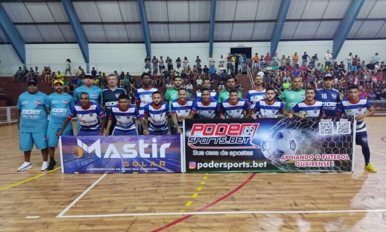 Guaíra vence Rifaina na estreia da Taça Futsal
