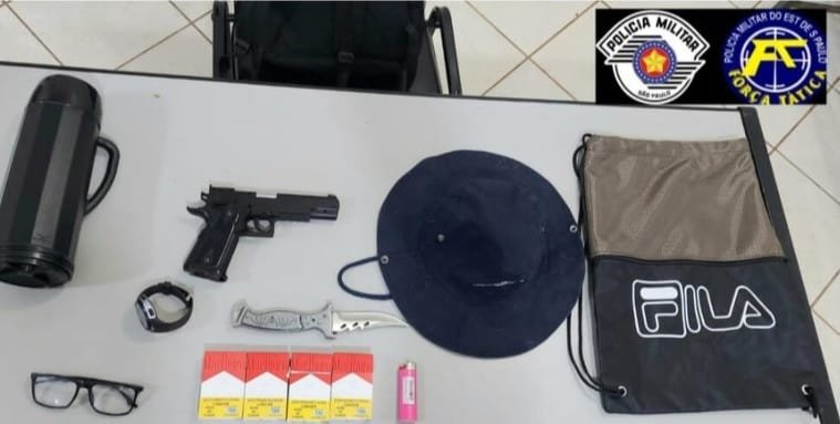 Autor de roubo é capturado pela Força Tática