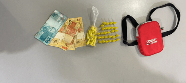 Adolescente é apreendido por tráfico de drogas