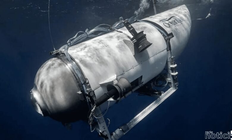 Vídeo mostra como submarino pode ter implodido