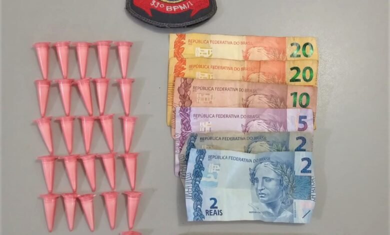 Homem é preso suspeito de envolvimento com o tráfico